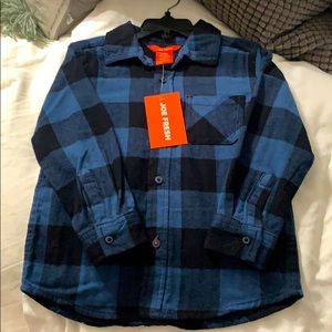Button yo flannel for kids